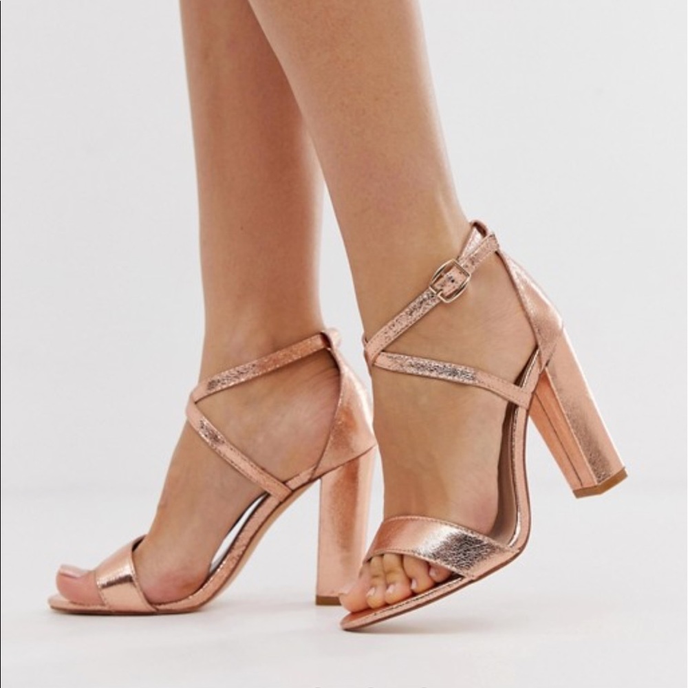 Rose Gold High Heels